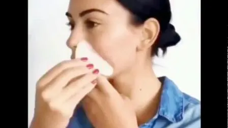 Strumento per massaggio raschiante Guasha per viso personalizzato in pietra naturale al 100% di giada Guasha di alta qualità