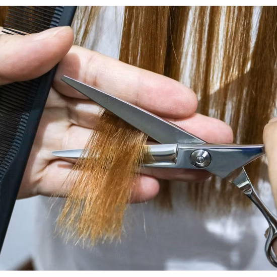 Cesoie Pre Style Relax 5,5 pollici Offset Design Professionale Forbici ergonomiche per taglio capelli in acciaio per parrucchieri